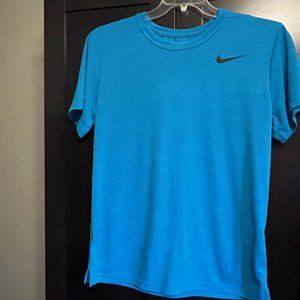 Blue (Teal) Nike Dri-Fit shirt M